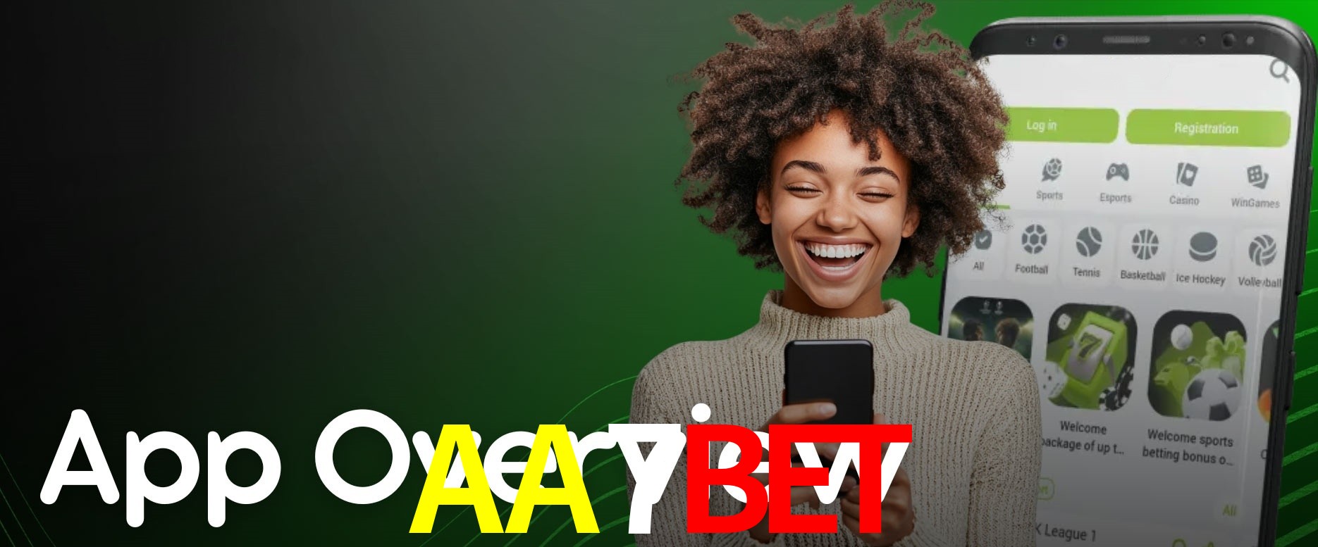 APP oficial da AA7BET para mobile